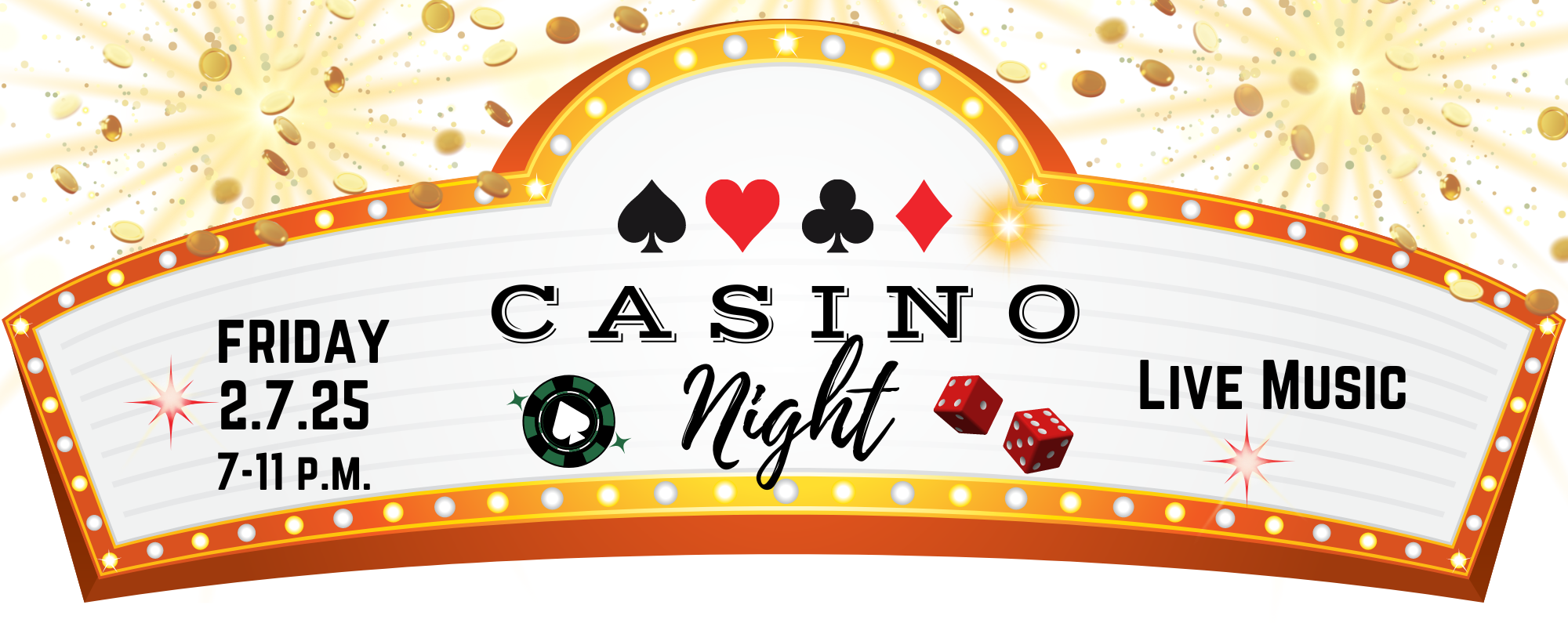 Casino Night Home Page Image